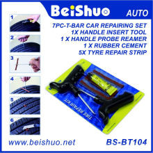 8PCS Emergency Tire Repair Tooling with T-Handle Insert Tool